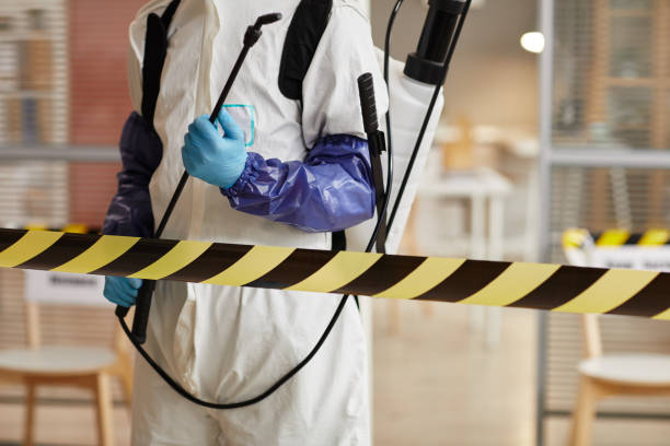 Professional Infectious Disease Decontamination technician working in Homer, IL